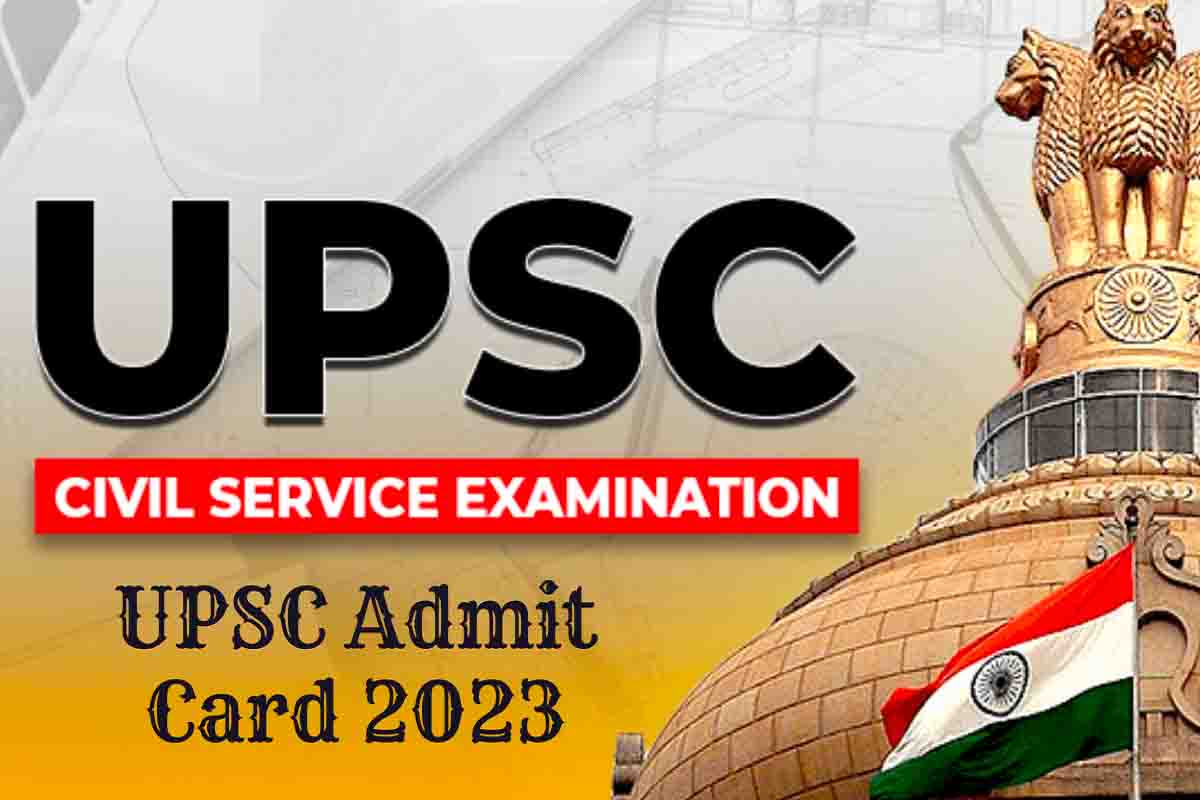 UPSC CSE 2023 Admit Card