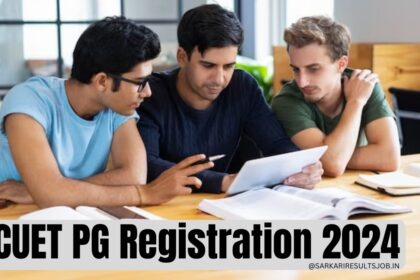CUET PG Registration 2024