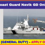 Indian Coast Guard Navik GD Online Form